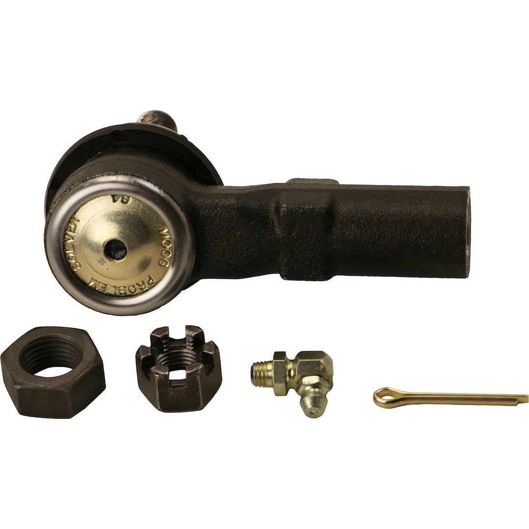 Moog Tie Rod End, Problem Solver, With Powdered-Metal Gusher Bearing to Allow Grease to Penetrate Bearing Surfaces – ES3306