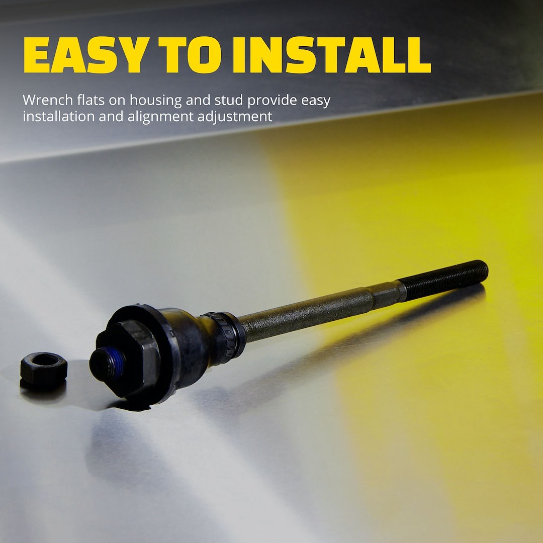 Moog Tie Rod End, Problem Solver, With Powdered-Metal Gusher Bearing to Allow Grease to Penetrate Bearing Surfaces – ES3370T