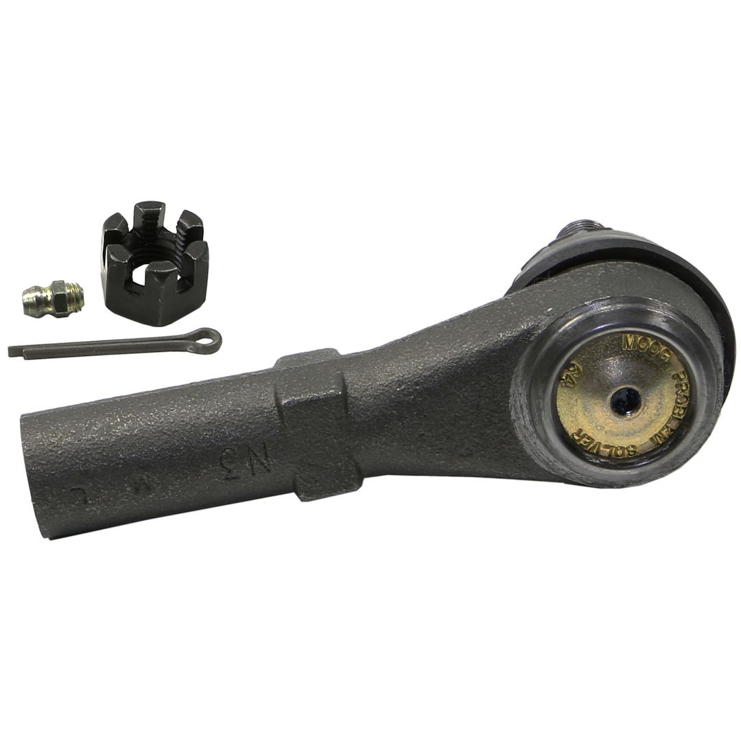 Moog Tie Rod End, Problem Solver, With Powdered-Metal Gusher Bearing to Allow Grease to Penetrate Bearing Surfaces – ES3571