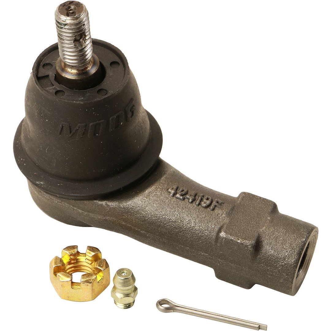Moog Tie Rod End, Problem Solver, With Powdered-Metal Gusher Bearing to Allow Grease to Penetrate Bearing Surfaces – ES3587