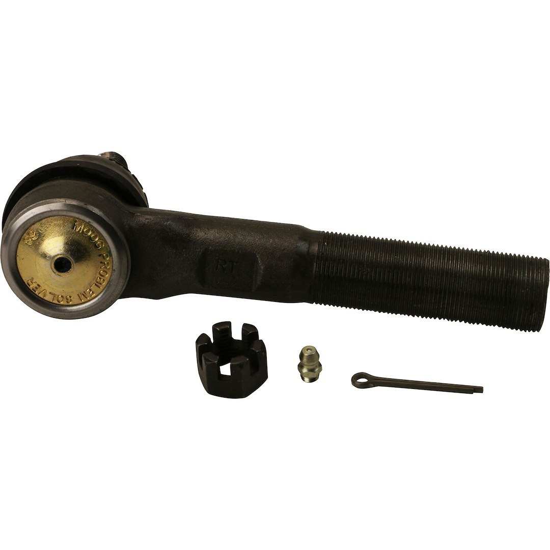 Moog Tie Rod End, Problem Solver, With Powdered-Metal Gusher Bearing to Allow Grease to Penetrate Bearing Surfaces – ES3625