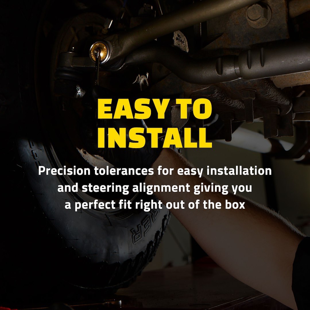 Moog Tie Rod End, Problem Solver, With Powdered-Metal Gusher Bearing to Allow Grease to Penetrate Bearing Surfaces – ES3669