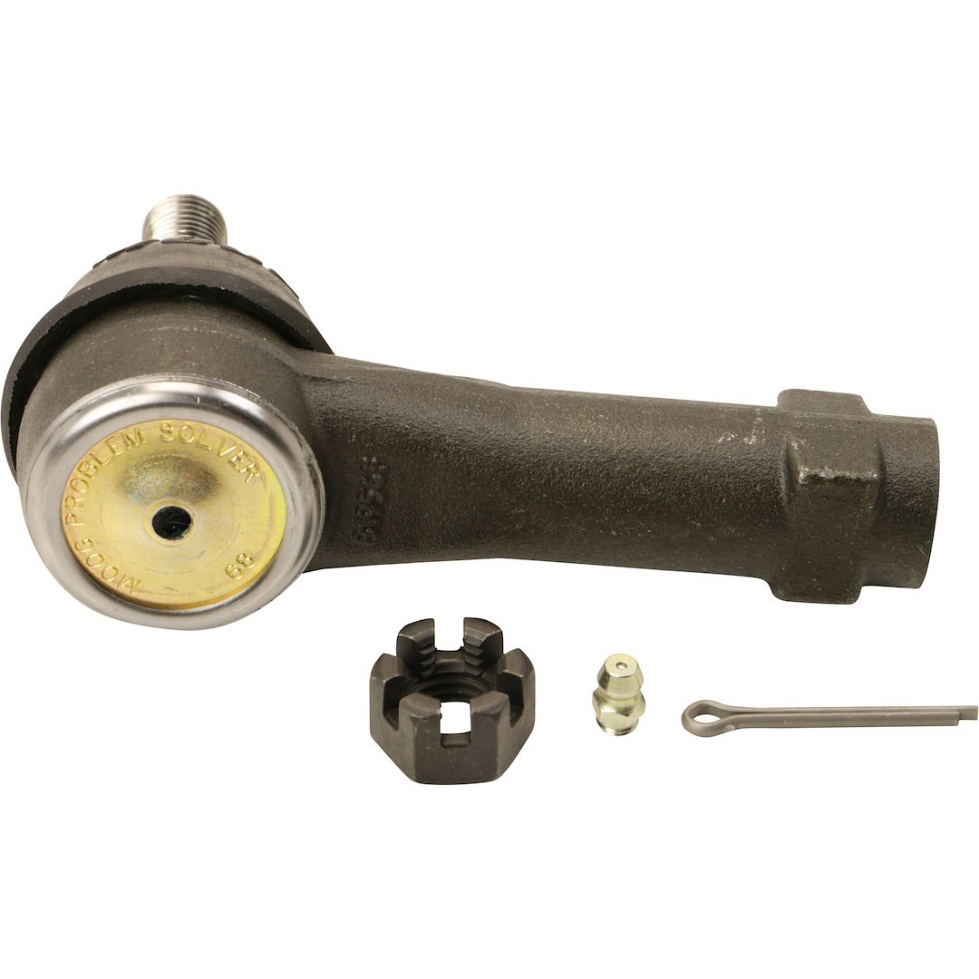 Moog Tie Rod End, Problem Solver, With Powdered-Metal Gusher Bearing to Allow Grease to Penetrate Bearing Surfaces – ES3691