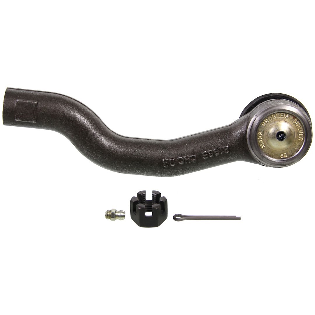 Moog Tie Rod End, Problem Solver, With Powdered-Metal Gusher Bearing to Allow Grease to Penetrate Bearing Surfaces – ES800048