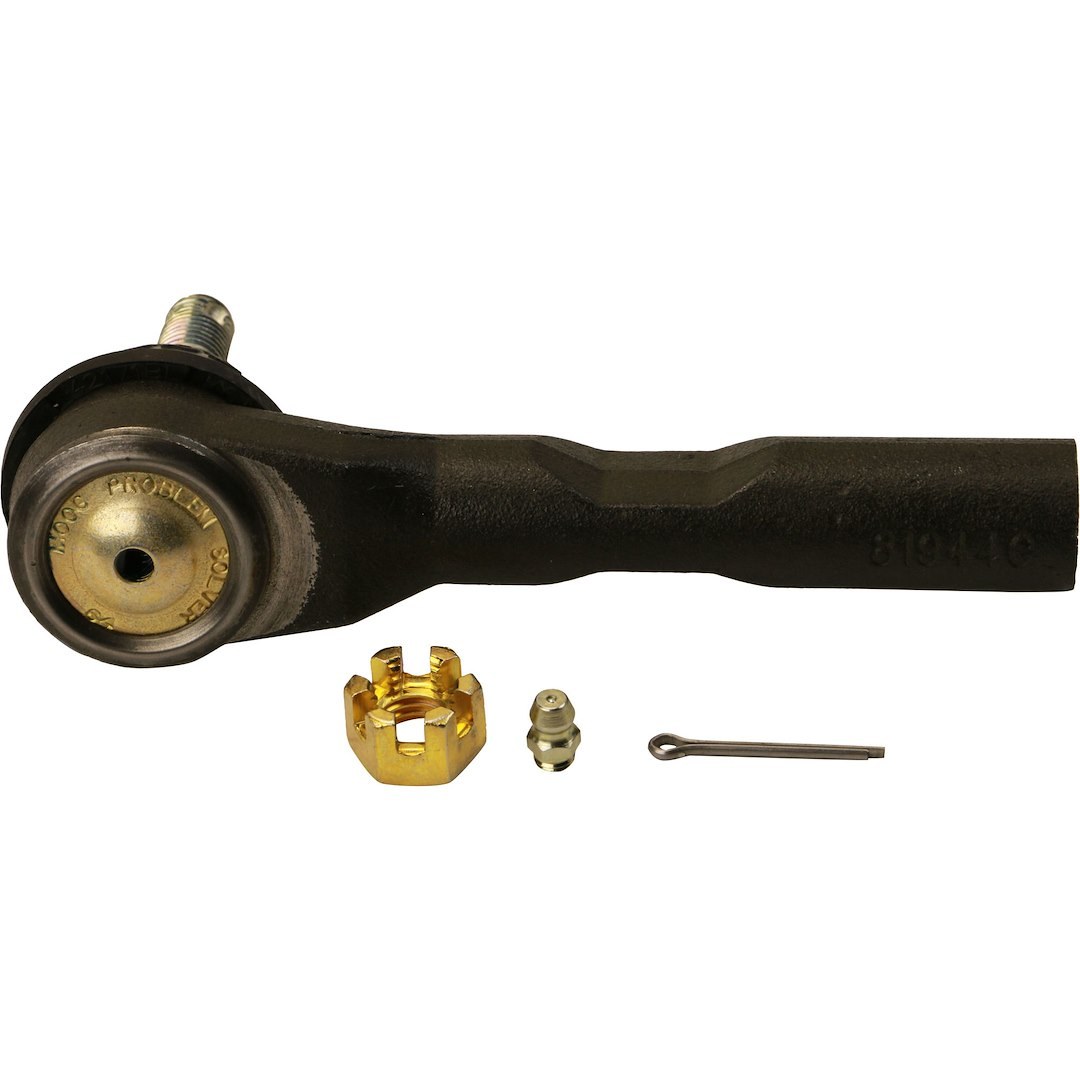 Moog Tie Rod End, Problem Solver, With Powdered-Metal Gusher Bearing to Allow Grease to Penetrate Bearing Surfaces – ES800086