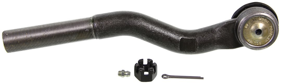 Moog Tie Rod End, Problem Solver, With Powdered-Metal Gusher Bearing to Allow Grease to Penetrate Bearing Surfaces – ES800594