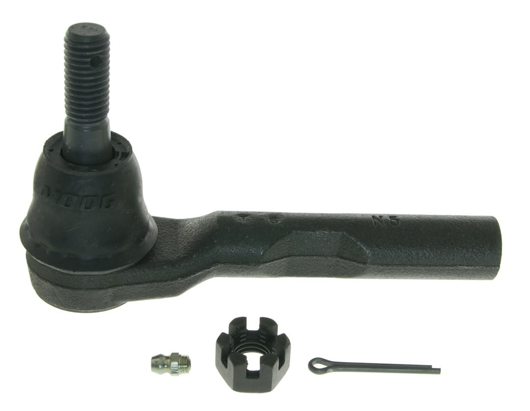 Moog Tie Rod End, Problem Solver, With Powdered-Metal Gusher Bearing to Allow Grease to Penetrate Bearing Surfaces – ES80311
