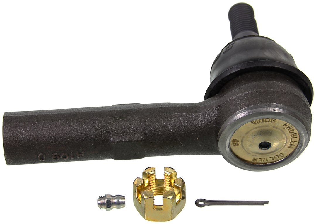 Moog Tie Rod End, Problem Solver, With Powdered-Metal Gusher Bearing to Allow Grease to Penetrate Bearing Surfaces – ES80644