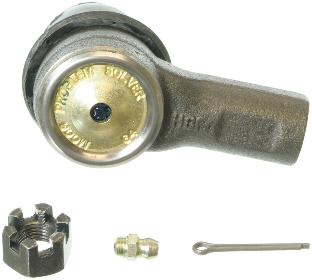 Moog Tie Rod End, Problem Solver, With Powdered-Metal Gusher Bearing to Allow Grease to Penetrate Bearing Surfaces – ES80995