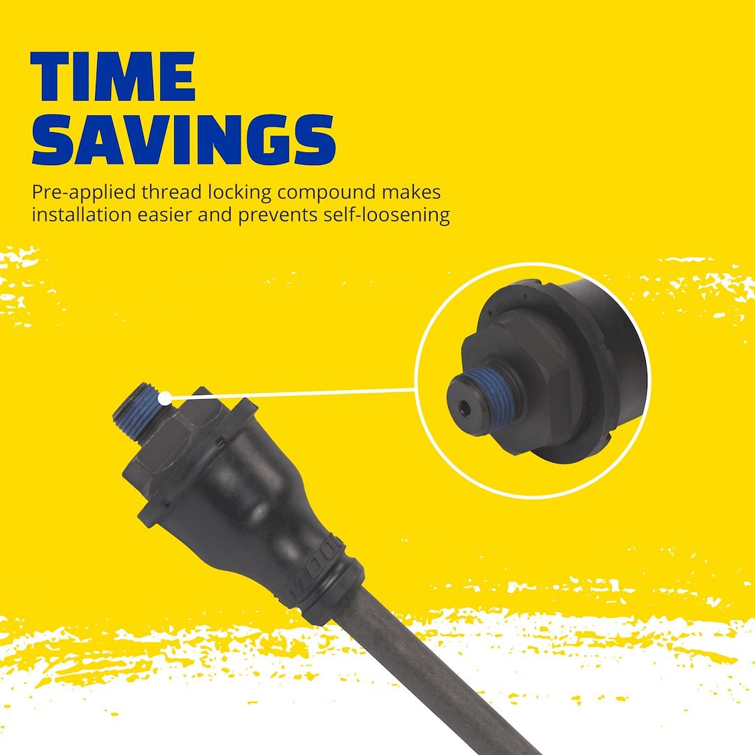 Moog Tie Rod End, Problem Solver, With Powdered-Metal Gusher Bearing to Allow Grease to Penetrate Bearing Surfaces – EV432