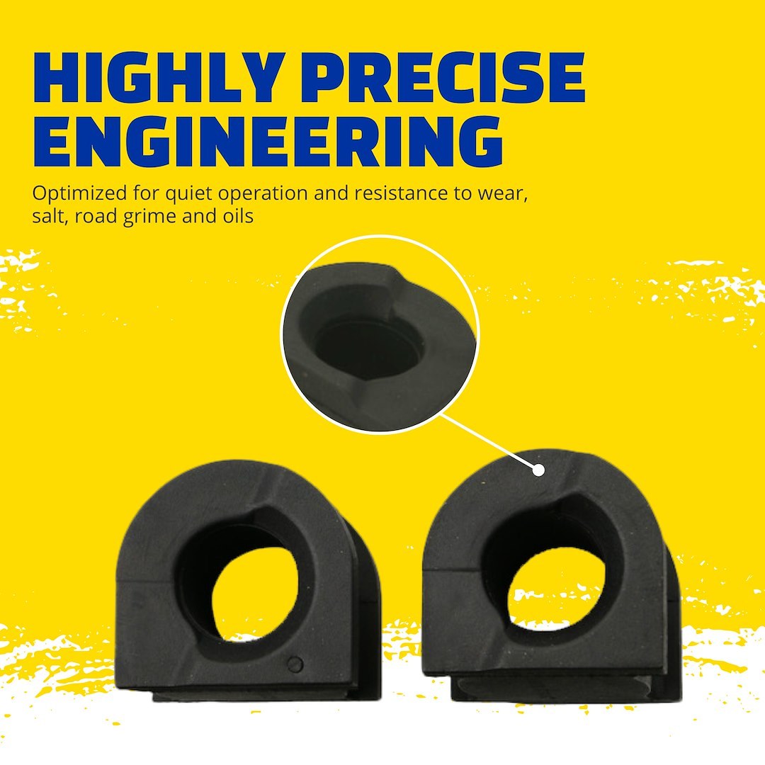 Moog Stabilizer Bar Mount Bushing, Black, Set of 2 – K202175