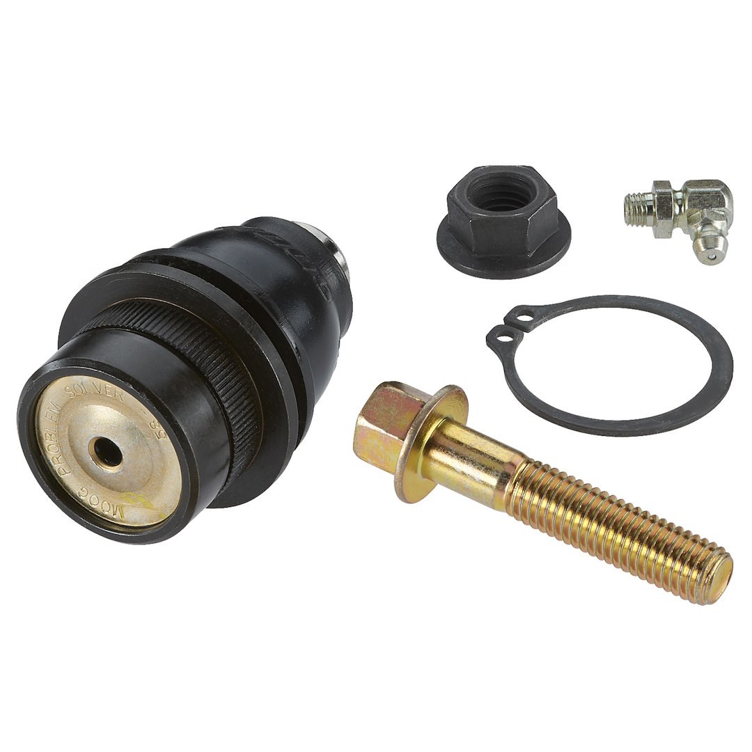 Moog Ball Joint, Problem Solver, With Powdered-Metal Gusher Bearing to Allow Grease to Penetrate Bearing Surfaces – K500063