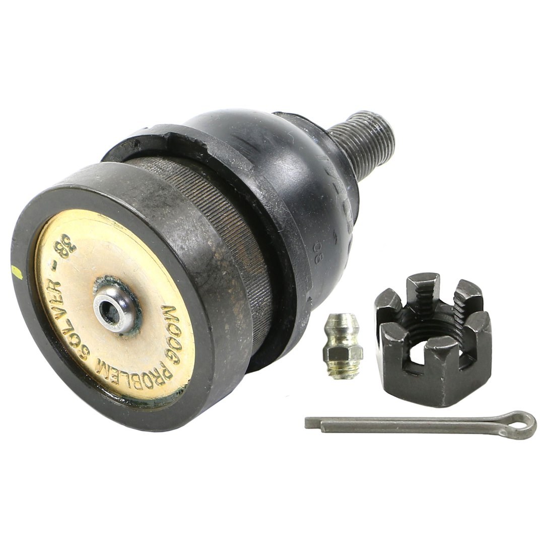 Moog Ball Joint, Problem Solver, With Powdered Metal Gusher Bearing to Allow Grease to Penetrate Bearing Surfaces – K6141
