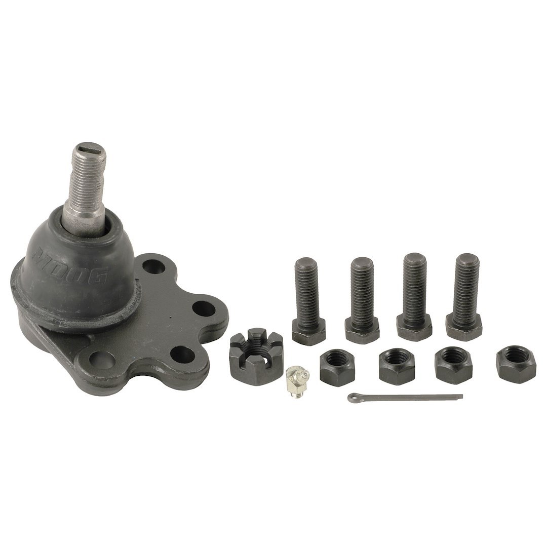 Moog Ball Joint, Problem Solver, With Powdered-Metal Gusher Bearing to Allow Grease to Penetrate Bearing Surfaces – K6291
