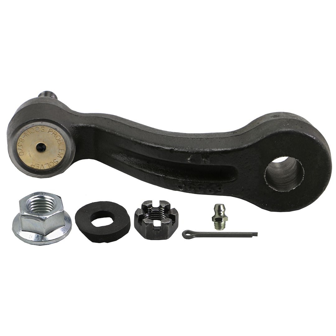 Moog Idler Arm, Problem Solver, Tapered Stud Increases Stud to Bearing Contact Area by 35 Percent, Without Bracket – K6447
