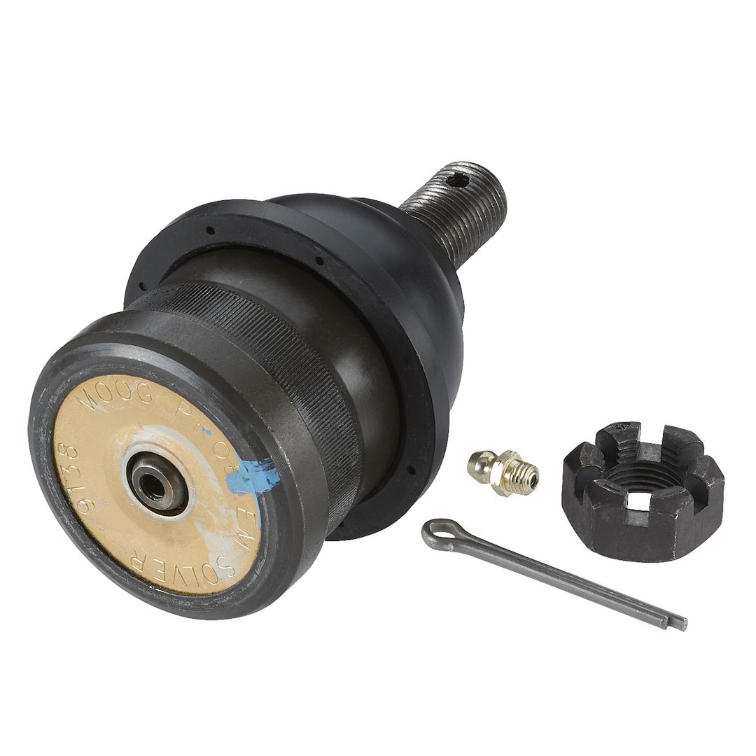 Moog Ball Joint, Problem Solver, With Powdered-Metal Gusher Bearing to Allow Grease to Penetrate Bearing Surfaces – K6511