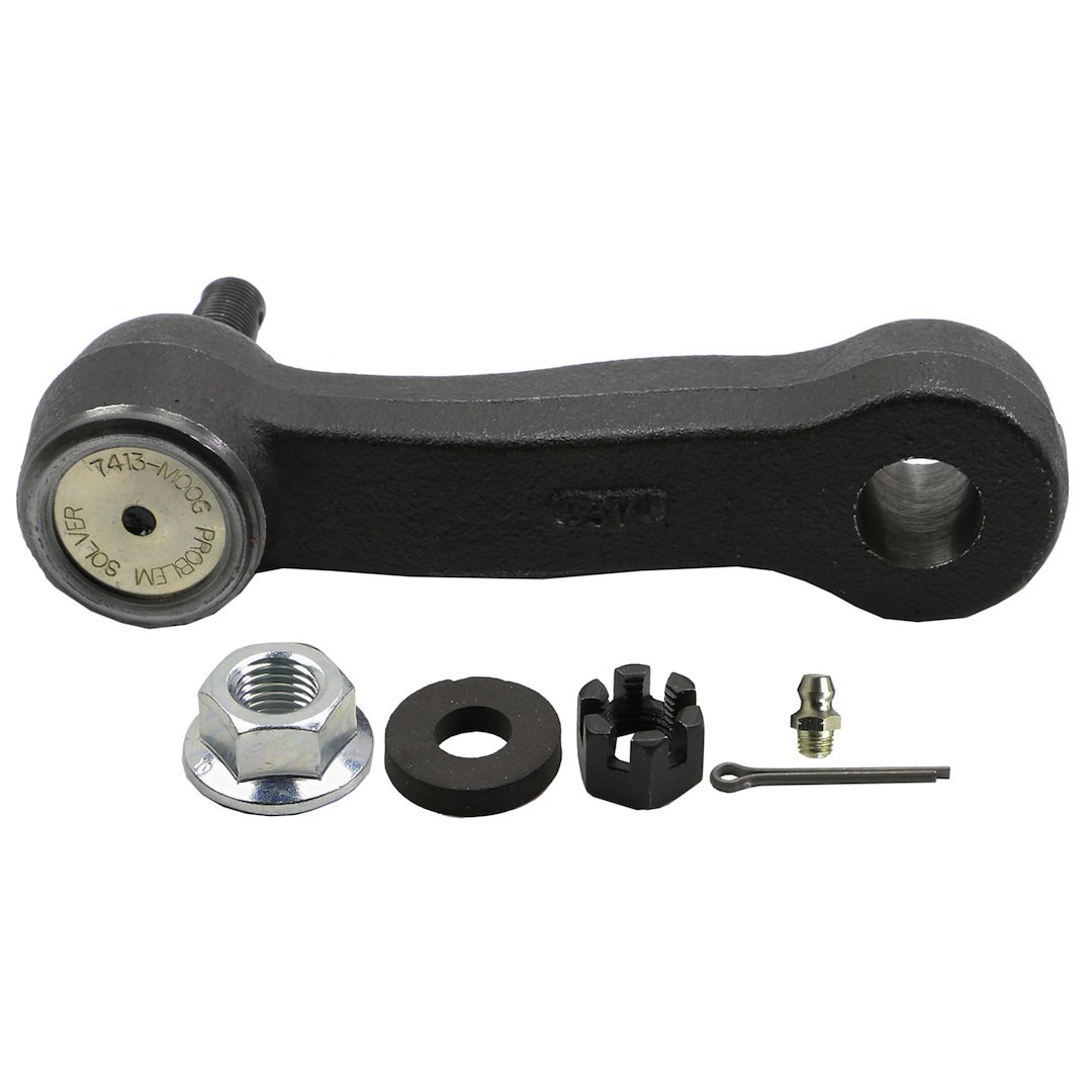 Moog Idler Arm, Problem Solver, With Powdered-Metal Gusher Bearing to Allow Grease to Penetrate Bearing Surfaces, Without Bracket – K6535