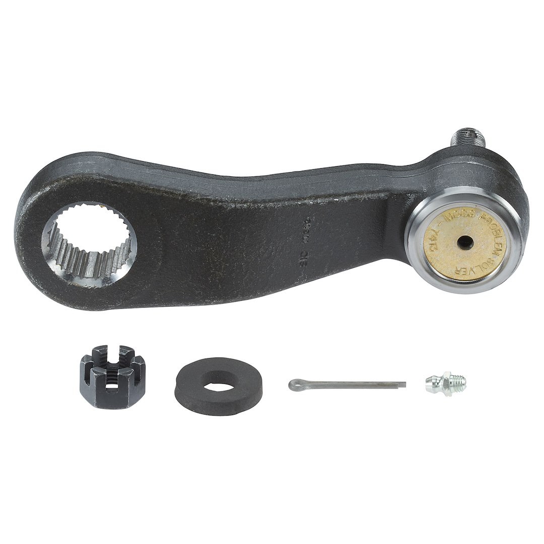 Moog Pitman Arm, Problem Solver, 4 Splines, With Powdered-Metal Gusher Bearing to Allow Grease to Penetrate Bearing Surfaces – K6536