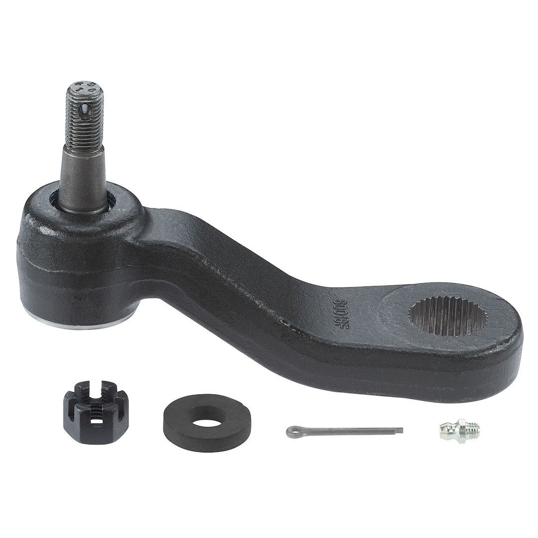 Moog Pitman Arm, Problem Solver, 3 Splines, With Powdered-Metal Gusher Bearing to Allow Grease to Penetrate Bearing Surfaces – K6654