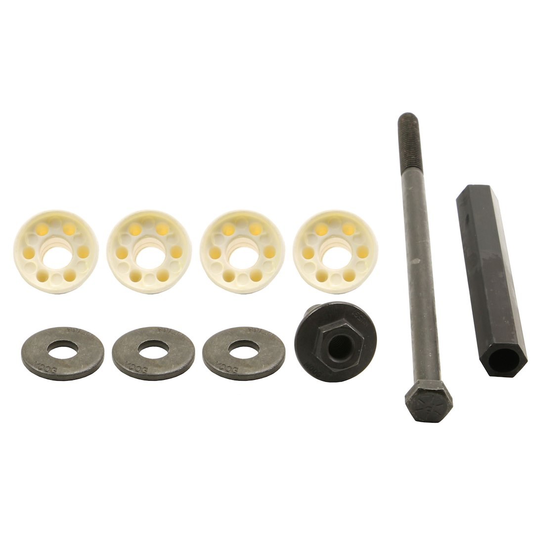 Moog Stabilizer Bar Link Kit, Problem Solver, With Polyurethane Bushings and Solid Metal Sleeve for Enhanced Performance – K700537
