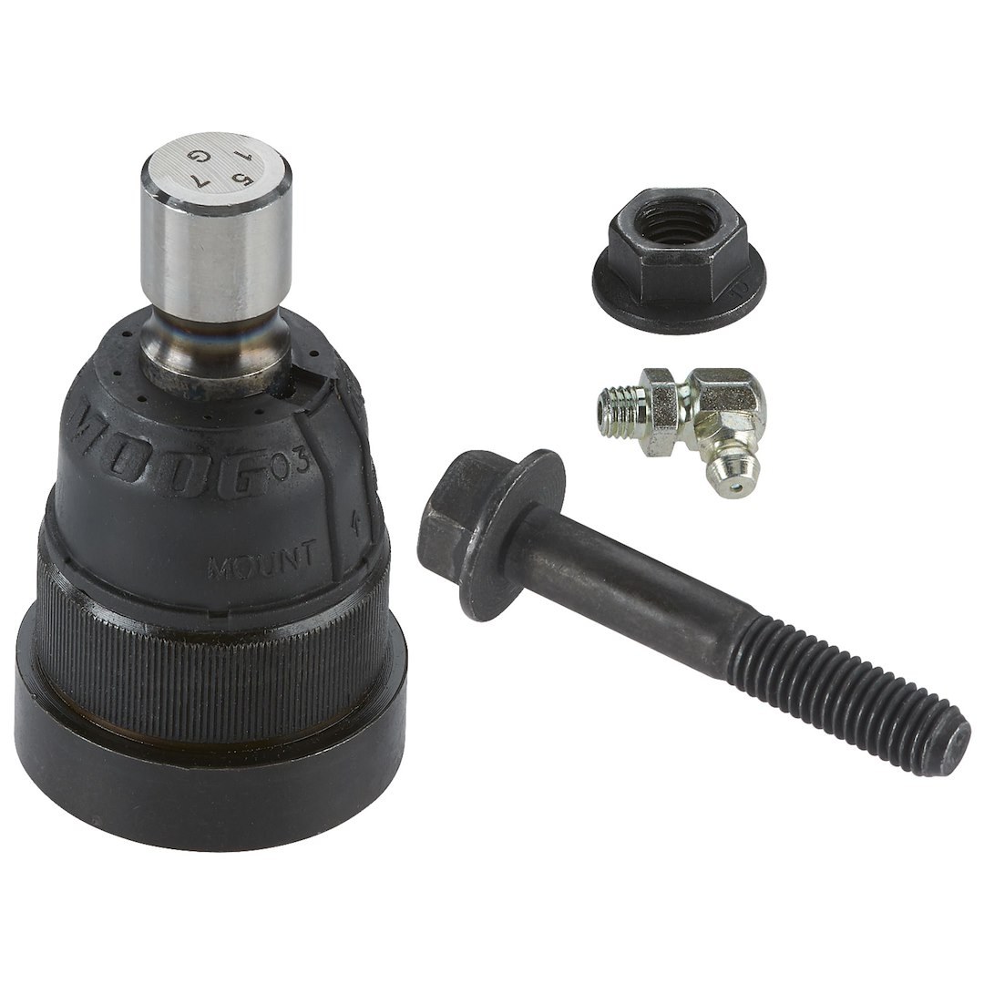 Moog Ball Joint, Problem Solver, With Powdered-Metal Gusher Bearing to Allow Grease to Penetrate Bearing Surfaces – K80107