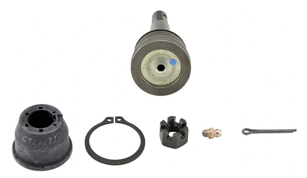 Moog Ball Joint, Problem Solver, With Powdered-Metal Gusher Bearing to Allow Grease to Penetrate Bearing Surfaces – K80606