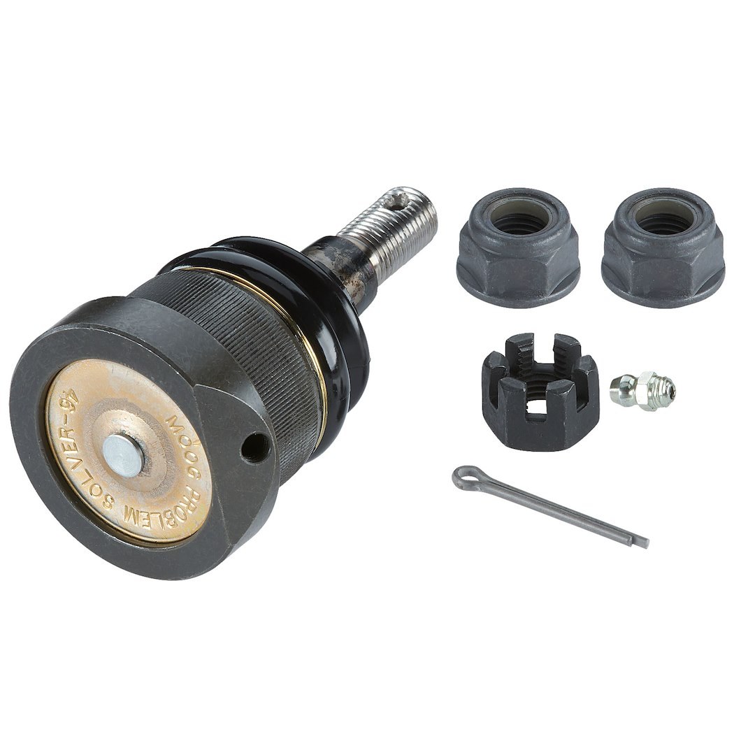 Moog Ball Joint, Problem Solver, With Powdered-Metal Gusher Bearing to Allow Grease to Penetrate Bearing Surfaces – K80767