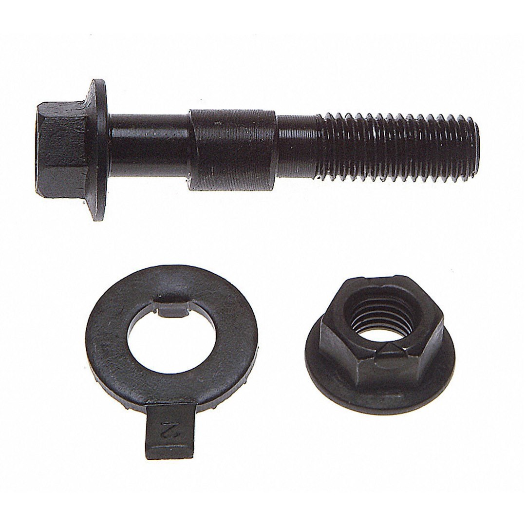 Moog Alignment Cam Bolt Kit, 14 Millimeter Bolts, Minus 1-3/4 to Plus 1-3/4 Degree, Single Offset – K90474