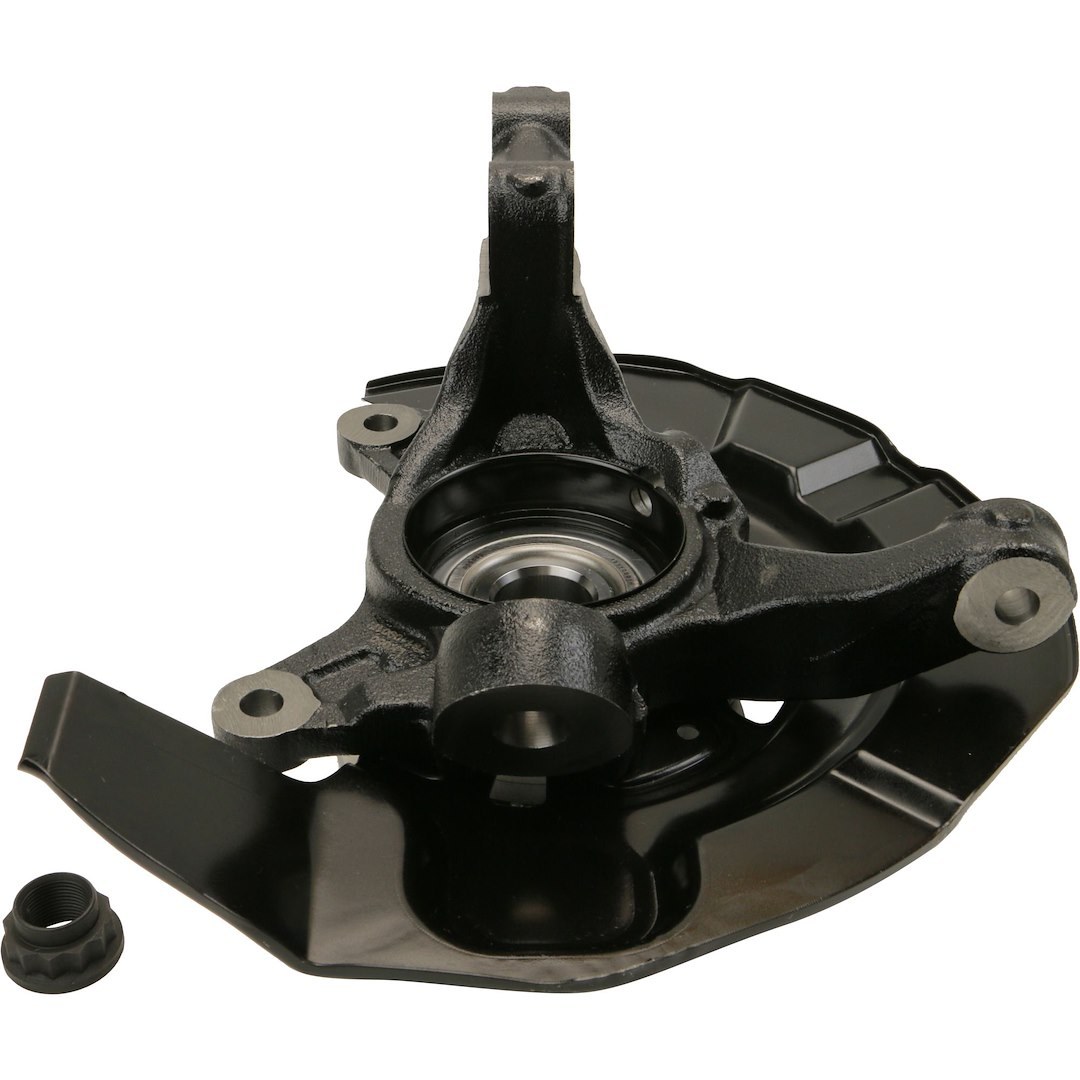 Moog Spindle, Single, With Wheel Hub/ Studs/ Bearings/ Axle Nut/ Backing Plate and Premium Ball Joint – LK050