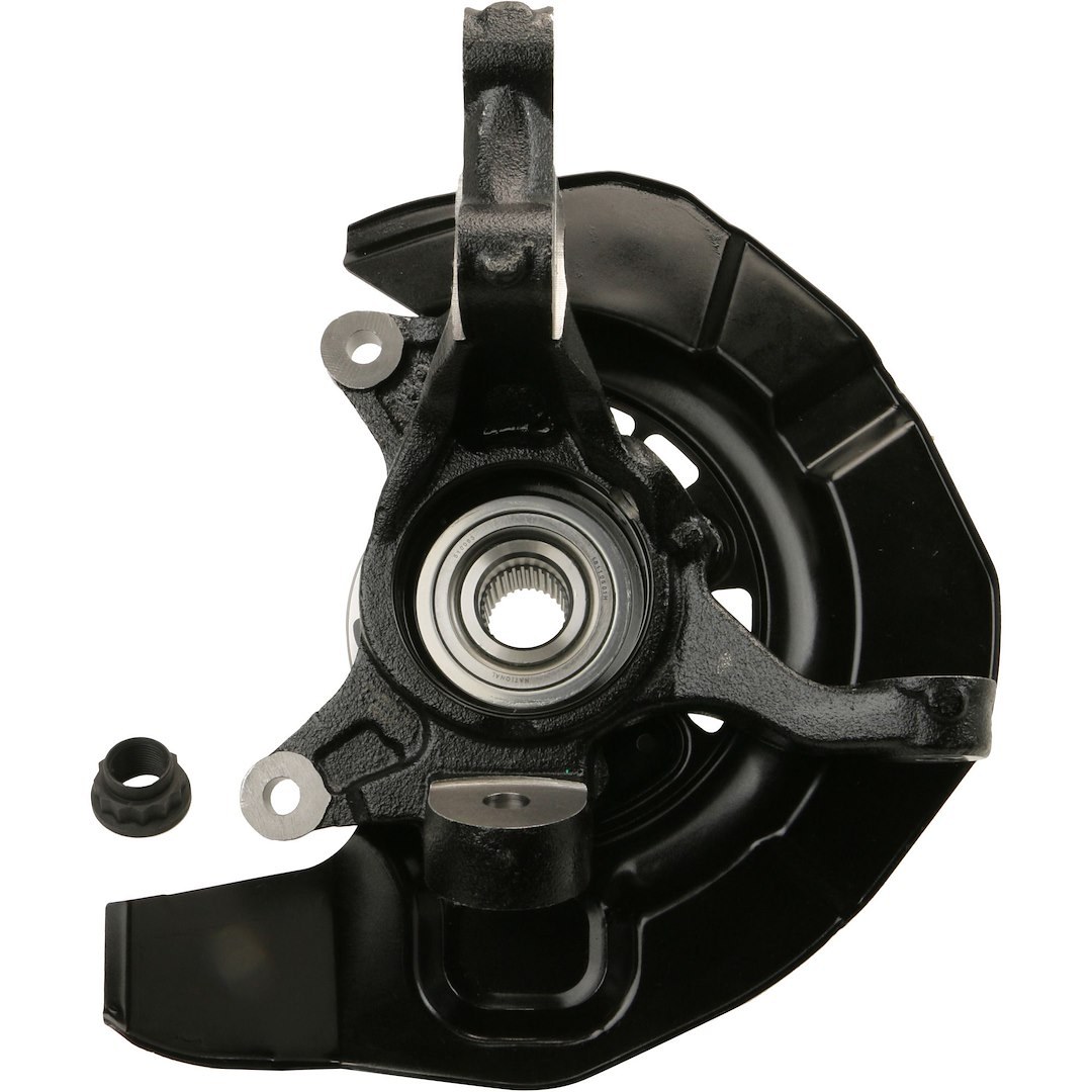 Moog Spindle, Single, With Wheel Hub/ Studs/ Bearings/ Axle Nut/ Backing Plate and Premium Ball Joint – LK050