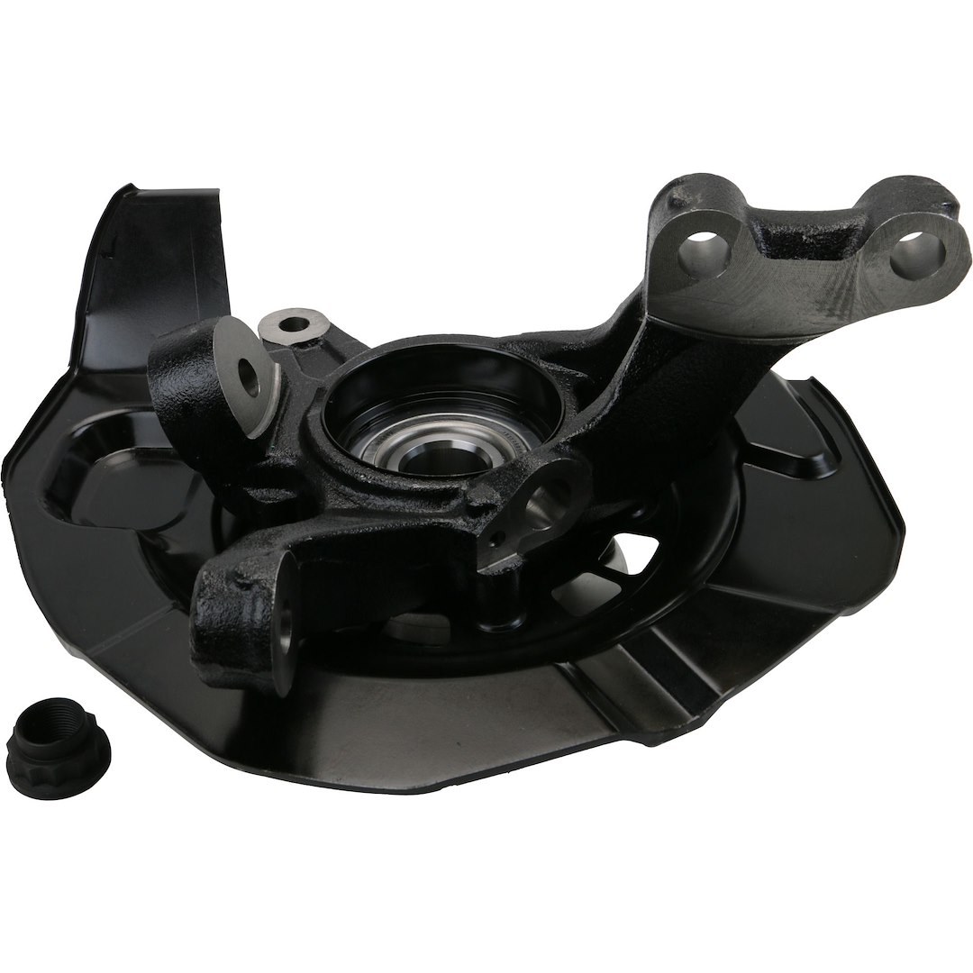 Moog Spindle, Single, With Wheel Hub/ Studs/ Bearings/ Axle Nut/ Backing Plate and Premium Ball Joint – LK050