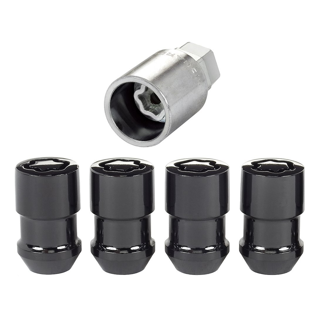 Mcgard Wheel Lock, Lug Nut Lock, 12 Millimeter X 1.5 Thread Size, Conical Seat, Acorn Lug Use with Steel/ Aluminum Wheels – 24026