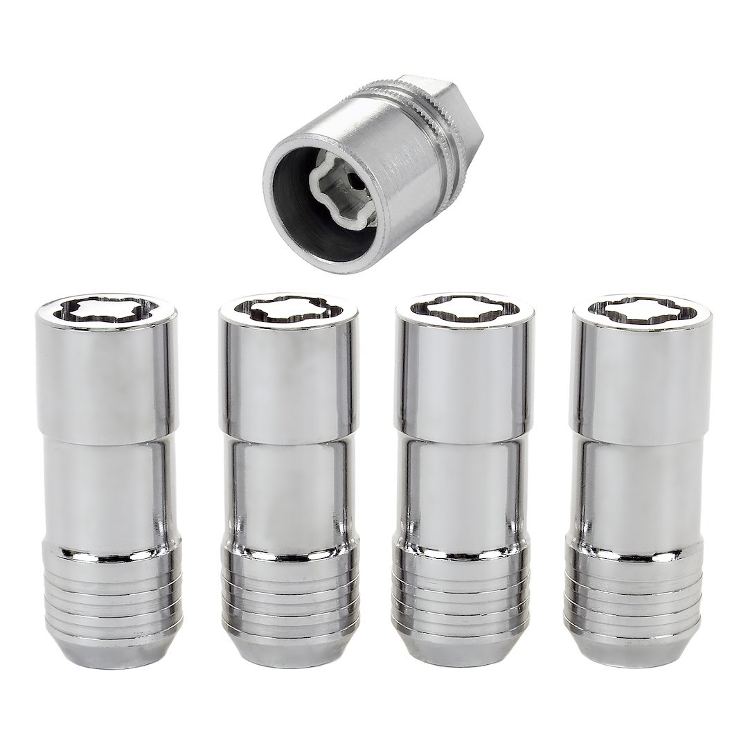Mcgard Wheel Lock, Lug Nut Lock, 14 Millimeter X 2.0 Thread Size, Conical Seat, Acorn Lug Use with Steel/ Aluminum Wheels – 24205