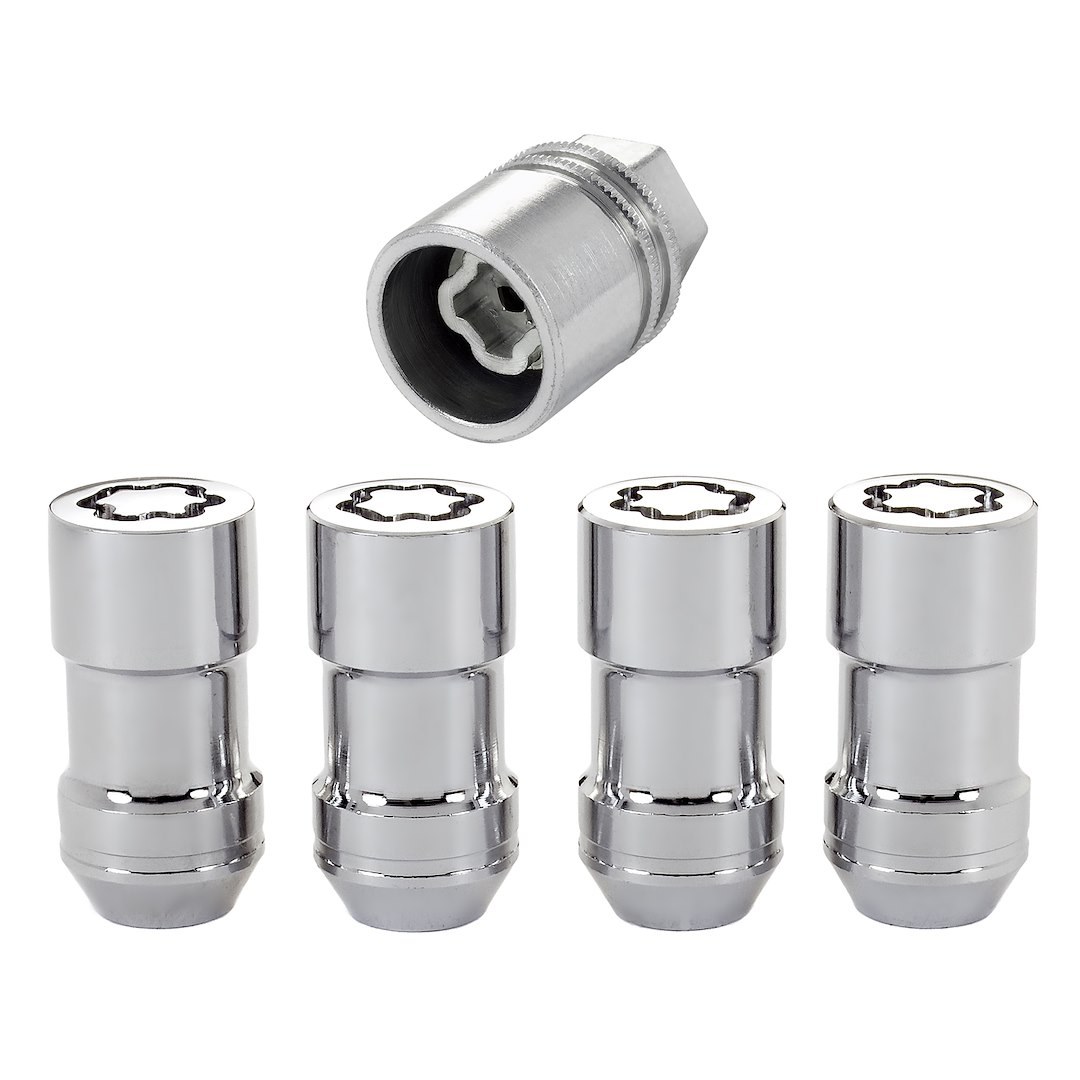 Mcgard Wheel Lock, Lug Nut Lock, 9/16 Inch-18 Thread Size, Conical Seat, Acorn Lug Acorn Lug Use with Steel/ Aluminum Wheels – 24234