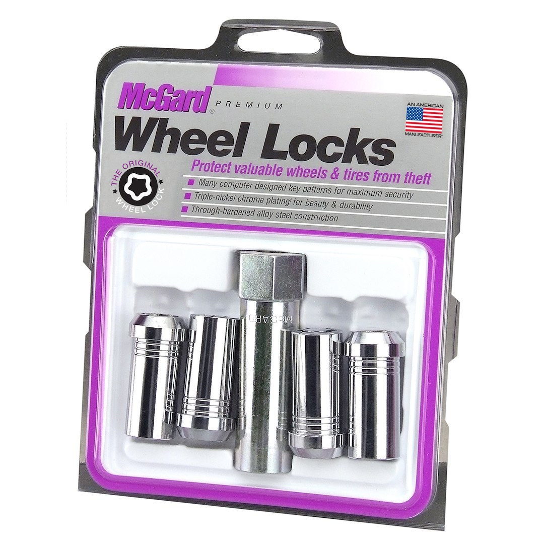Mcgard Wheel Lock, Lug Nut Lock, 14 Millimeter X 1.5 Thread Size, Conical Seat, Tuner Lug Use with Alloy Wheels Only – 25110