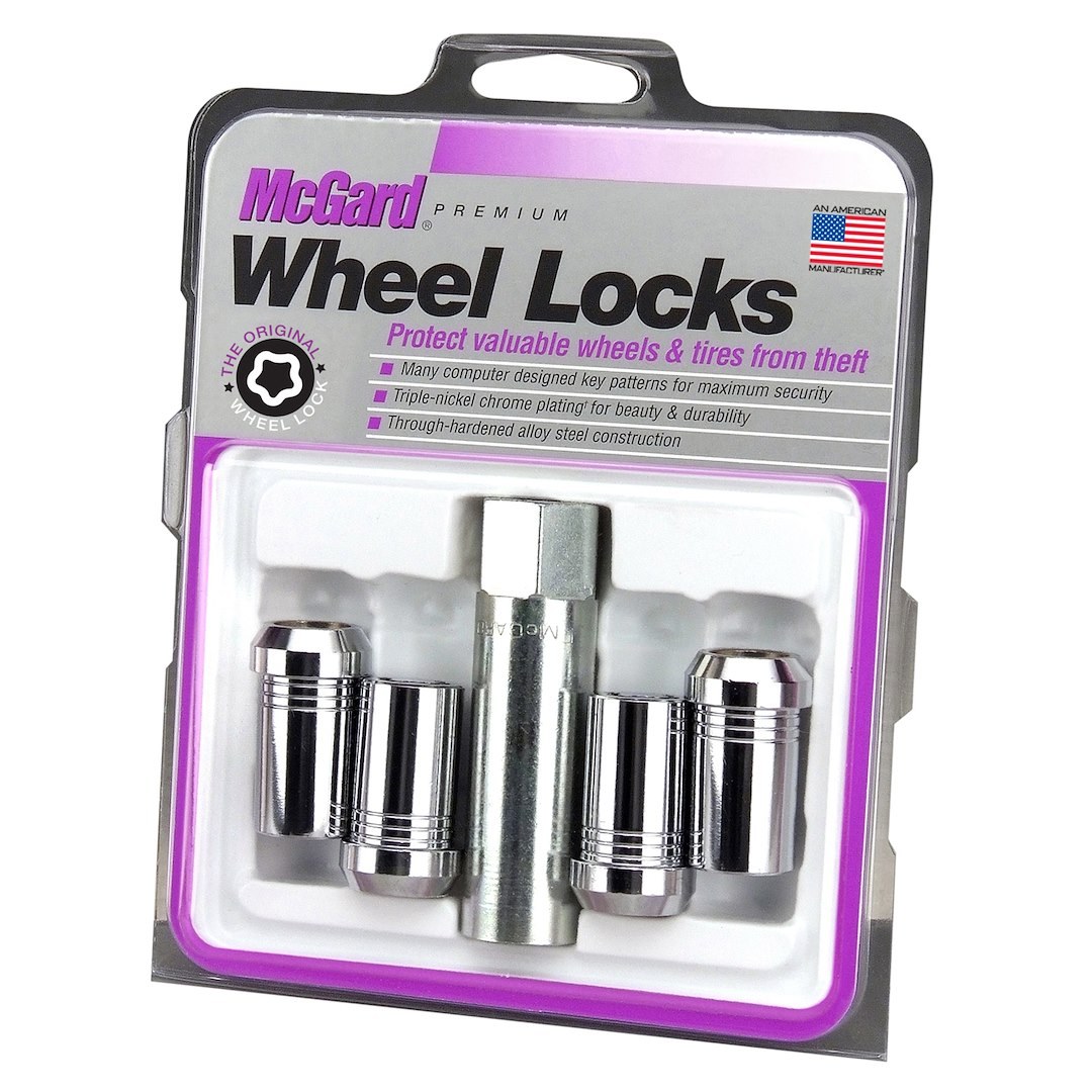 Mcgard Wheel Lock, Lug Nut Lock, 14 Millimeter X 1.5 Thread Size, Conical Seat, Tuner Lug Use with Alloy Wheels Only – 25115
