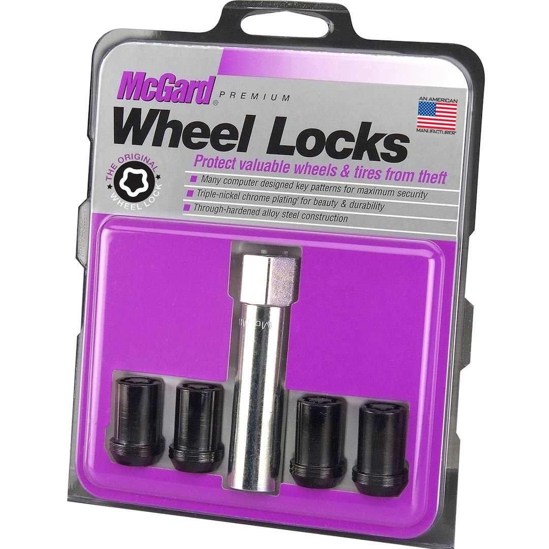 Mcgard Wheel Lock, Lug Nut Lock, 12 Millimeter X 1.25 Thread Size, Conical Seat, Tuner Lug Use with Alloy Wheels Only – 25354