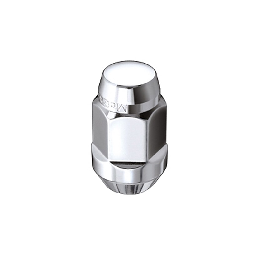 Mcgard Lug Nut, Hex Lug Nut, 12 Millimeter X 1.25 Thread Size, Conical Seat, Extra Long Lug, Use with Steel/ Aluminum Wheels – 64013