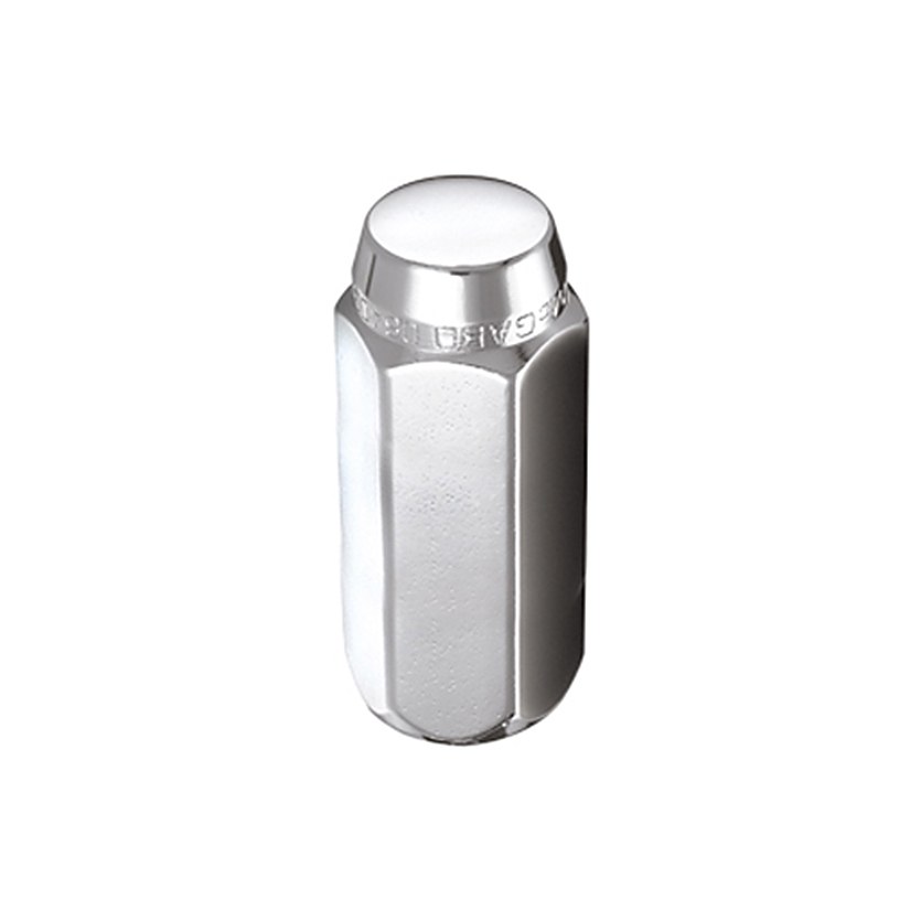 Mcgard Lug Nut, Hex Lug Nut, 14 Millimeter X 1.5 Thread Size, Conical Seat, Extra Long Lug, Use with Steel/ Aluminum Wheels – 64014