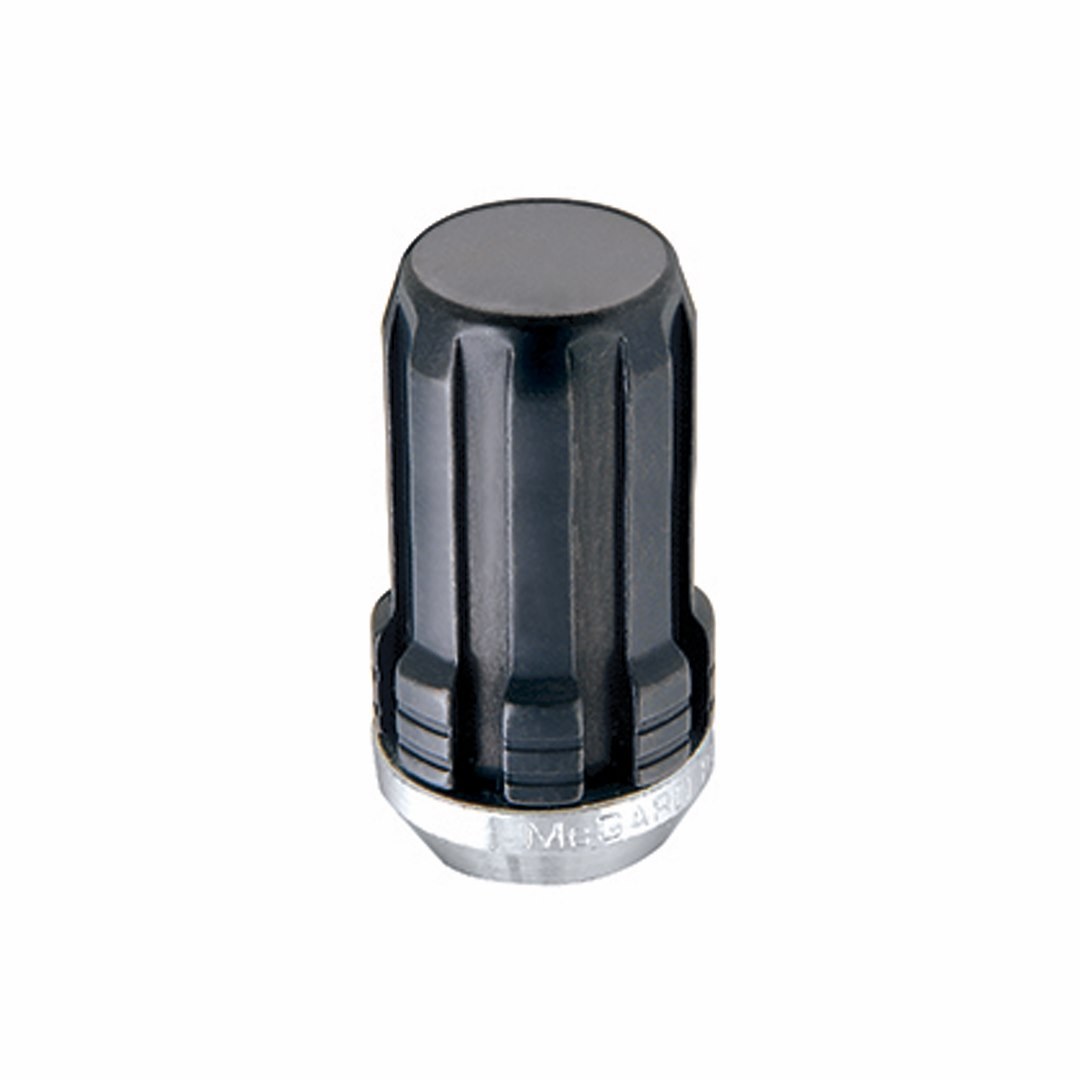 Mcgard Lug Nut, Splinedrive® Lug Nuts, 14 Millimeter X 1.5 Thread Size, Conical Seat, Extra Long Lug, Use with Alloy Wheels Only – 65315BK