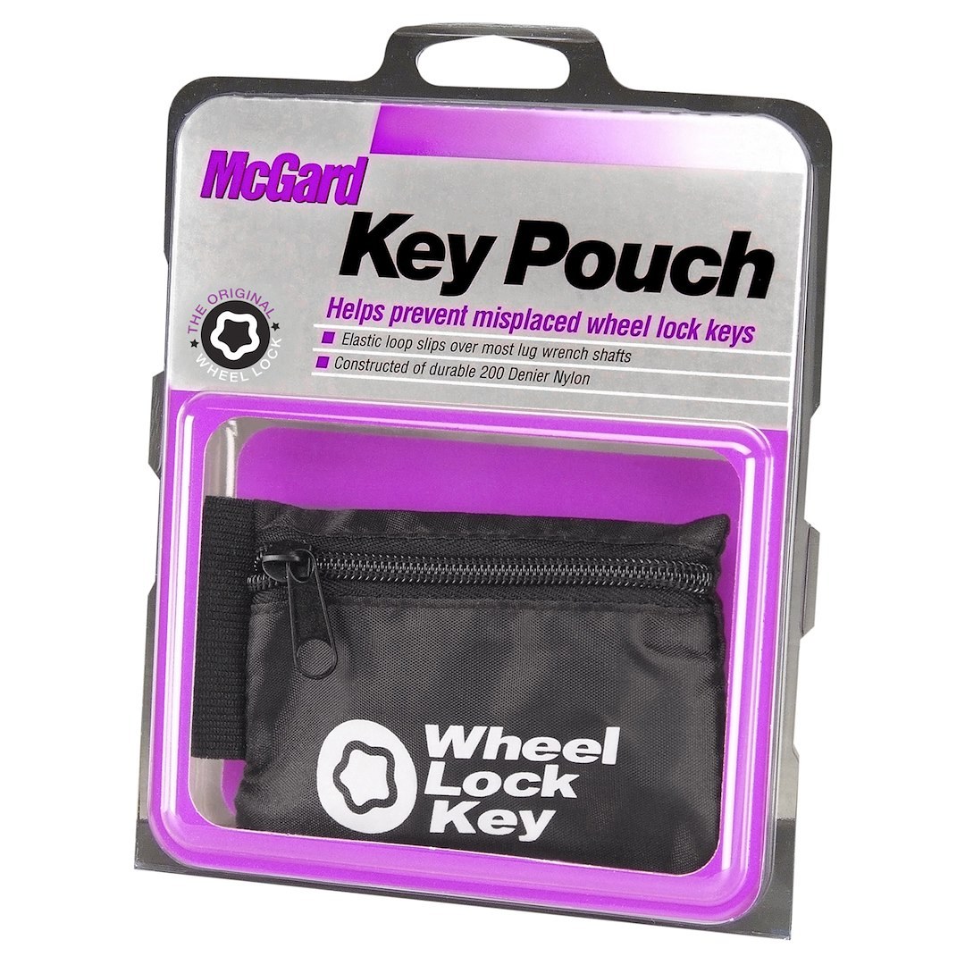 Mcgard Tool Bag, Key Storage Pouch, Holds Wheel Lock Keys and Spline Drive Tools, Nylon, Zippered Closure – 70007