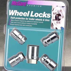 Mcgard Trailer Wheel Lock, Use to Lock Trailer Wheels and Tires to Protect from Theft, 1/2 Inch-20 Thread Size, 13/16 Inch Hex – 74041