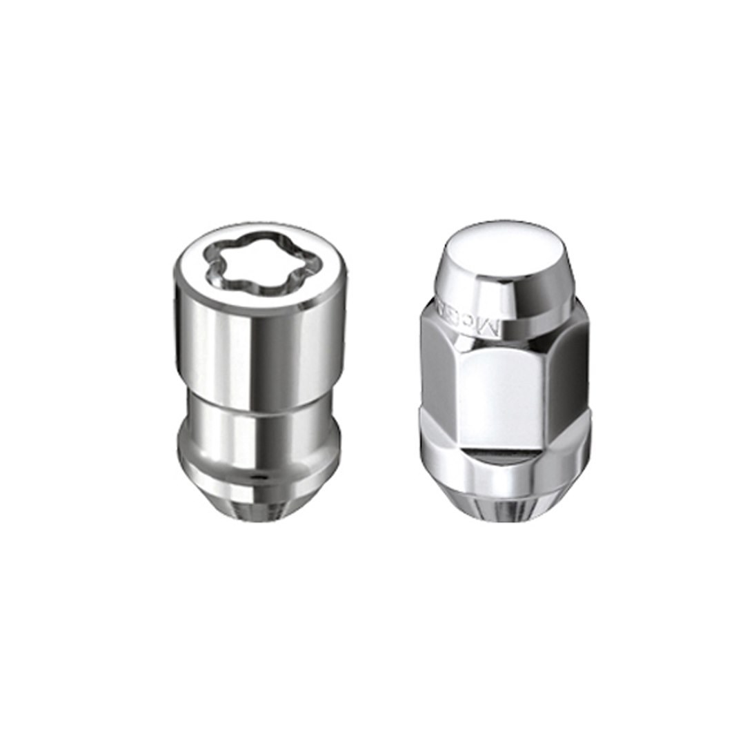 Mcgard Wheel Installation Kit, Hex Lug Nut, 5 Lug Kit, 12 Millimeter X 1.5 Thread Size, 60 Degree Conical Bulge, Acorn – 84537