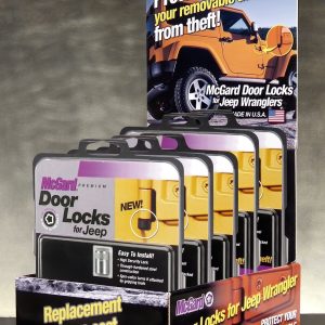 Mcgard Point of Purchase Display, Point of Purchase Materials, Jeep Wrangler Performance or Small Parts Display, Countertop Display – 90225