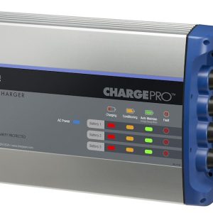 Marinco Battery Charger, Guest® Chargepro™, For 12 Volt Flooded/ AGM Lead Acid Batteries, 3 Bank Charger – 2713A