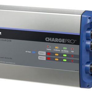 Marinco Battery Charger, Guest® Chargepro™, For 12 Volt Flooded/ AGM Lead Acid Batteries, 2 Bank Charger – 2720A