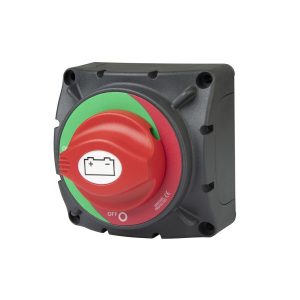 Marinco Battery Disconnect Switch, Contour Heavy Duty Master Switch, Key Type On/Off Switch – 720RV