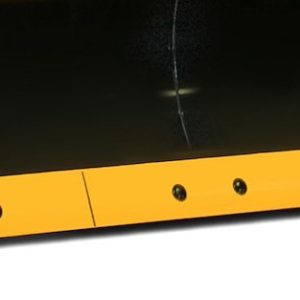 Meyer Prod Snow Plow Cutting Edge, Home Plow, For Use with Myers Home Pro Series Plows, 6 Foot 8 Inch Length, Painted, Yellow, Steel – 08384