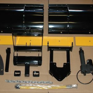 Meyer Prod Snow Plow, Home Plow, 80 Inch Length, 18 Inch Height, Electric Lift with Wireless Controller, Auto Angle – 23250