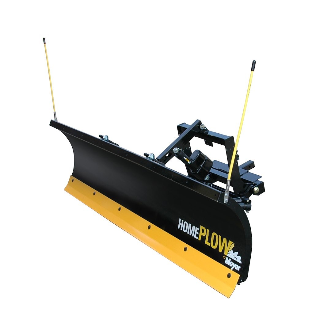 Meyer Prod Snow Plow, Home Plow, 80 Inch Length, 22 Inch Height, Electric Lift, Wireless Control, Auto Angle – 24000